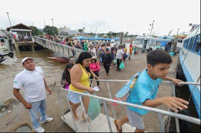 Geladão Fluvial começa a funcionar em viagens Icoaraci/Cotijuba