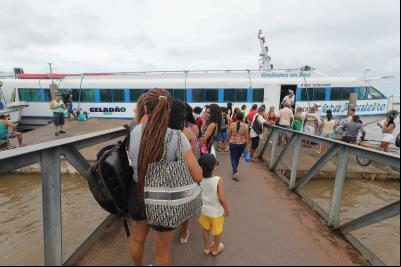 Geladão Fluvial começa a funcionar em viagens Icoaraci/Cotijuba