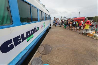 Geladão Fluvial começa a funcionar em viagens Icoaraci/Cotijuba