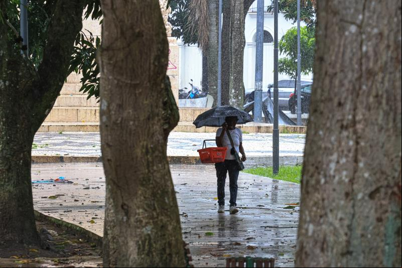 Cotidiano - Dia de chuva em Belém 