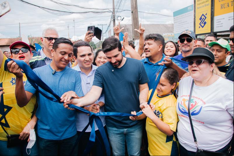 Infraestrutura - Prefeitura entrega ruas pavimentadas no Tenoné