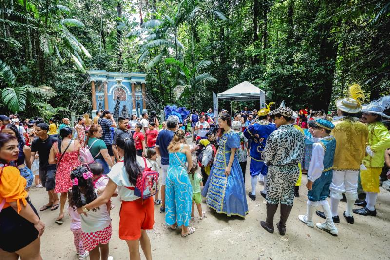 Semana do Brincar reúne mais de 4 mil pessoas no Bosque