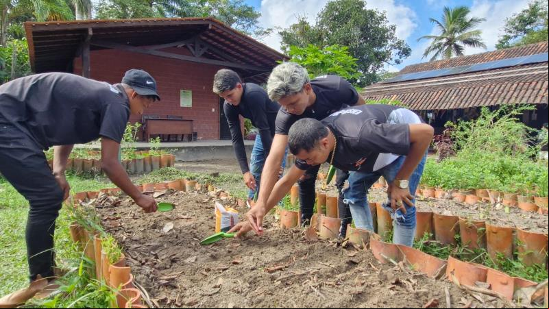Casa Escola da Pesca tem semana de ações de cuidado com a natureza