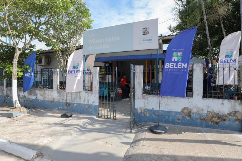 Escola de educação infantil receberá reforma completa no Curió-Utinga